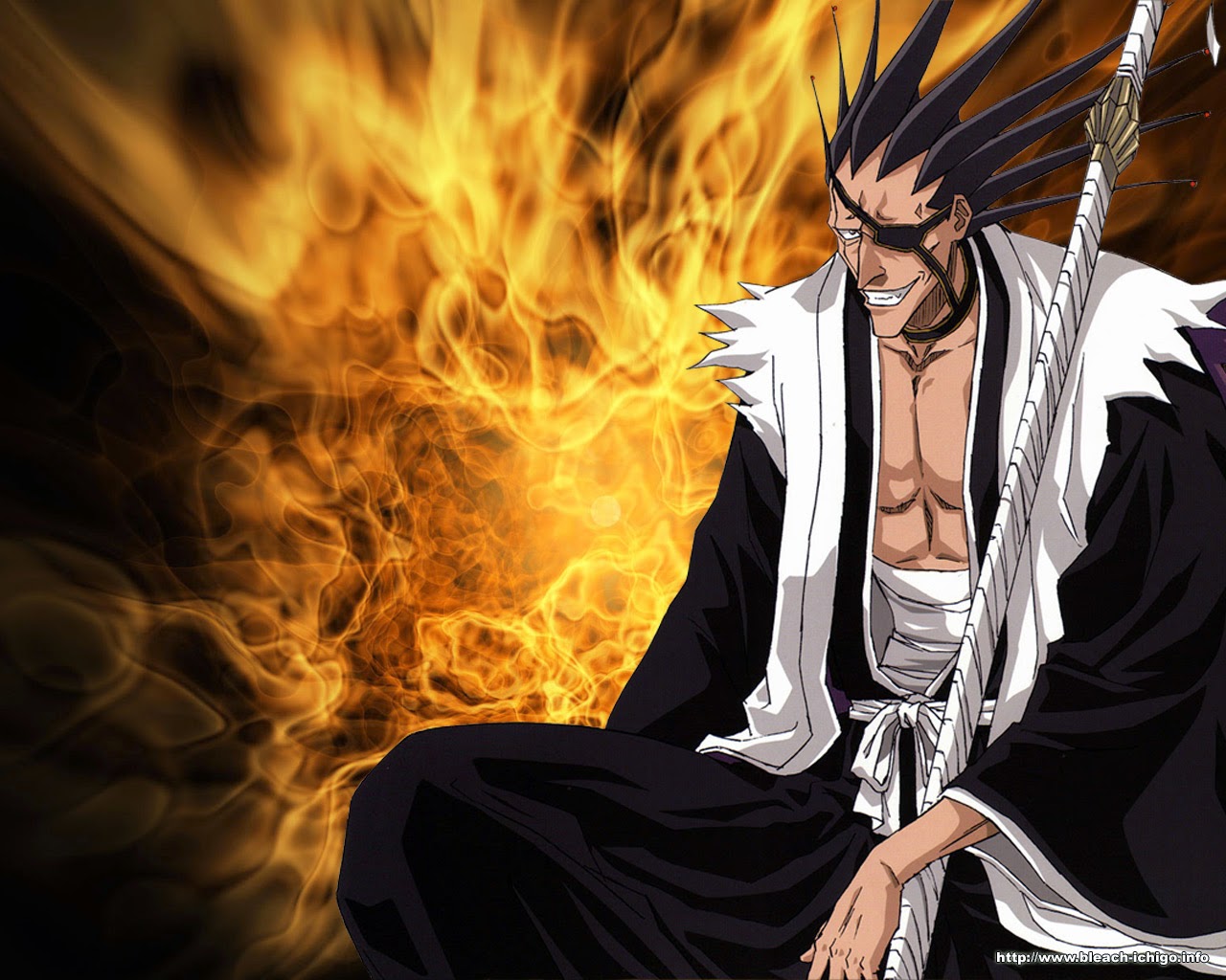 Bleach Wallpapers - Zaraki Kenpachi Hd , HD Wallpaper & Backgrounds