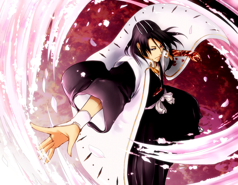 No Caption Provided - Byakuya Kuchiki New Look Bankai , HD Wallpaper & Backgrounds