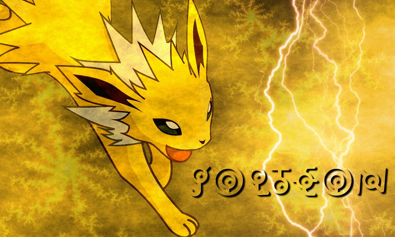 Jolteon Wallpaper - Pokemon Jolteon , HD Wallpaper & Backgrounds