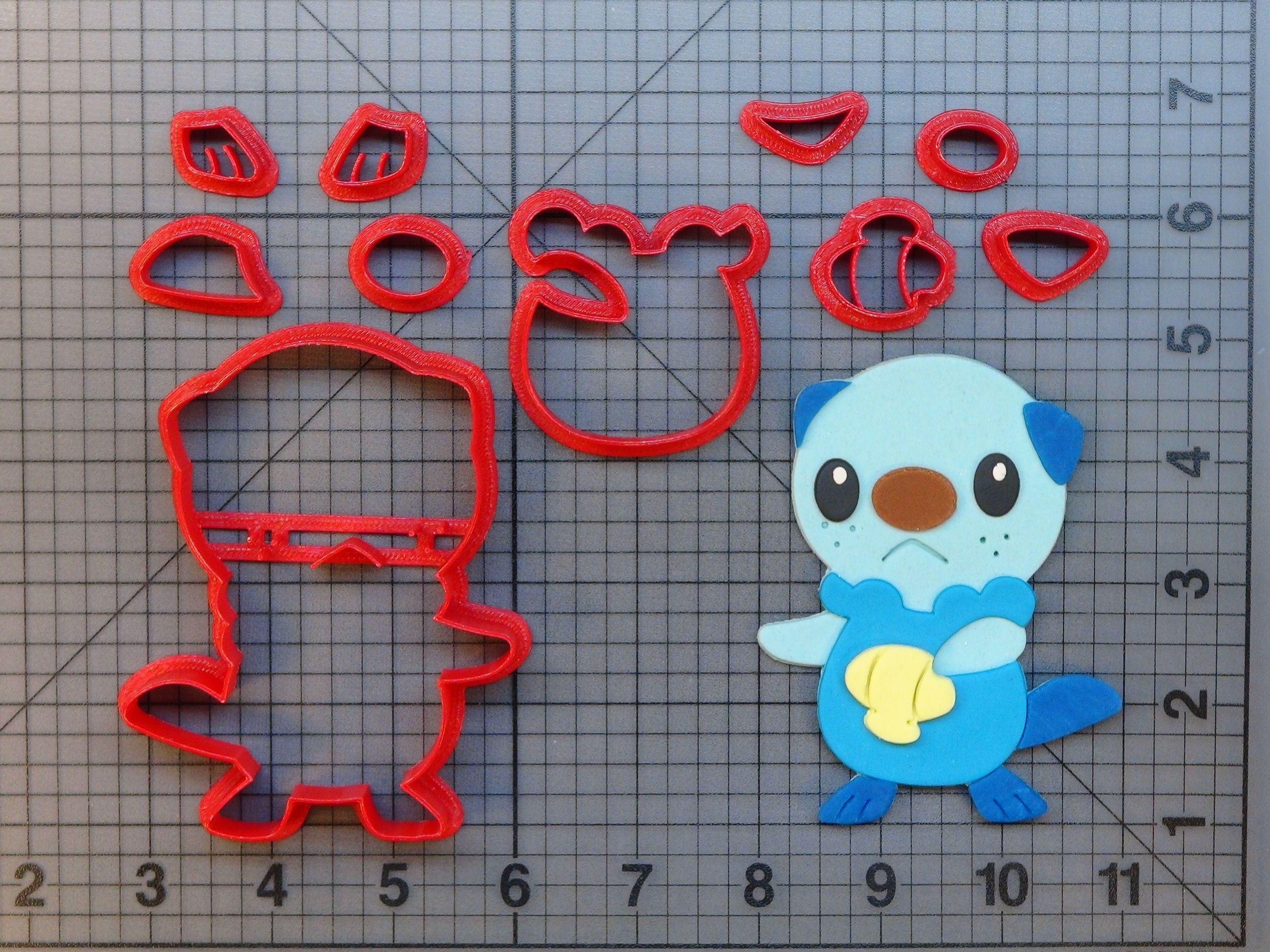 Pokemon Oshawott 266-730 Cookie Cutter Set - Craft , HD Wallpaper & Backgrounds