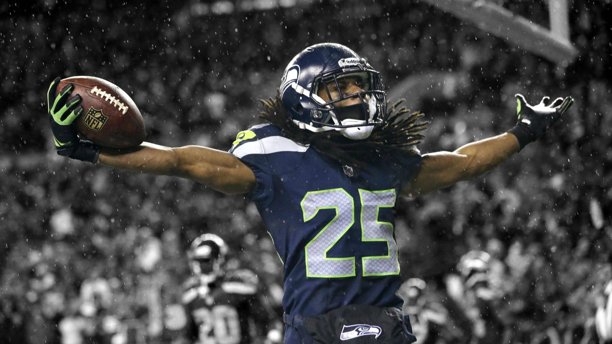 Nfl Wallpapers Free - Richard Sherman And Cam Newton , HD Wallpaper & Backgrounds