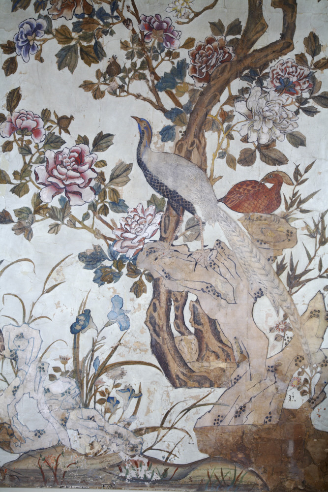 Detail Of The Chinese Wallpaper In The Drawing Room - Ightham Mote , HD Wallpaper & Backgrounds