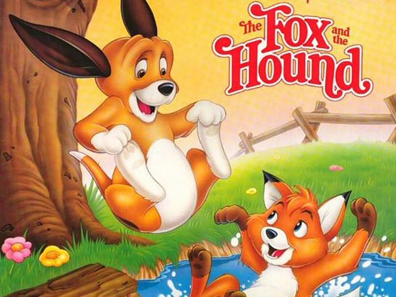 The Fox And The Hound - Fox And Hound Poster , HD Wallpaper & Backgrounds