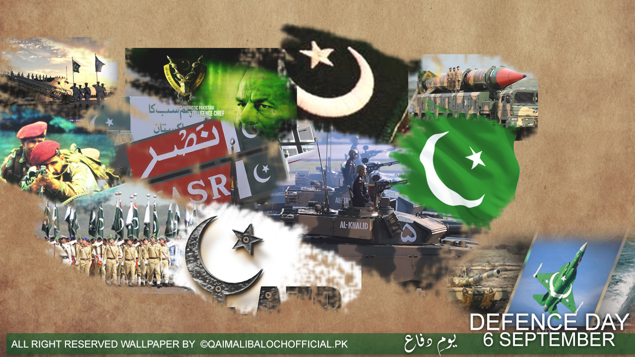 Pak Army Wallpapers, Pak Army Pictures,defence Day - Flag Of Pakistan , HD Wallpaper & Backgrounds