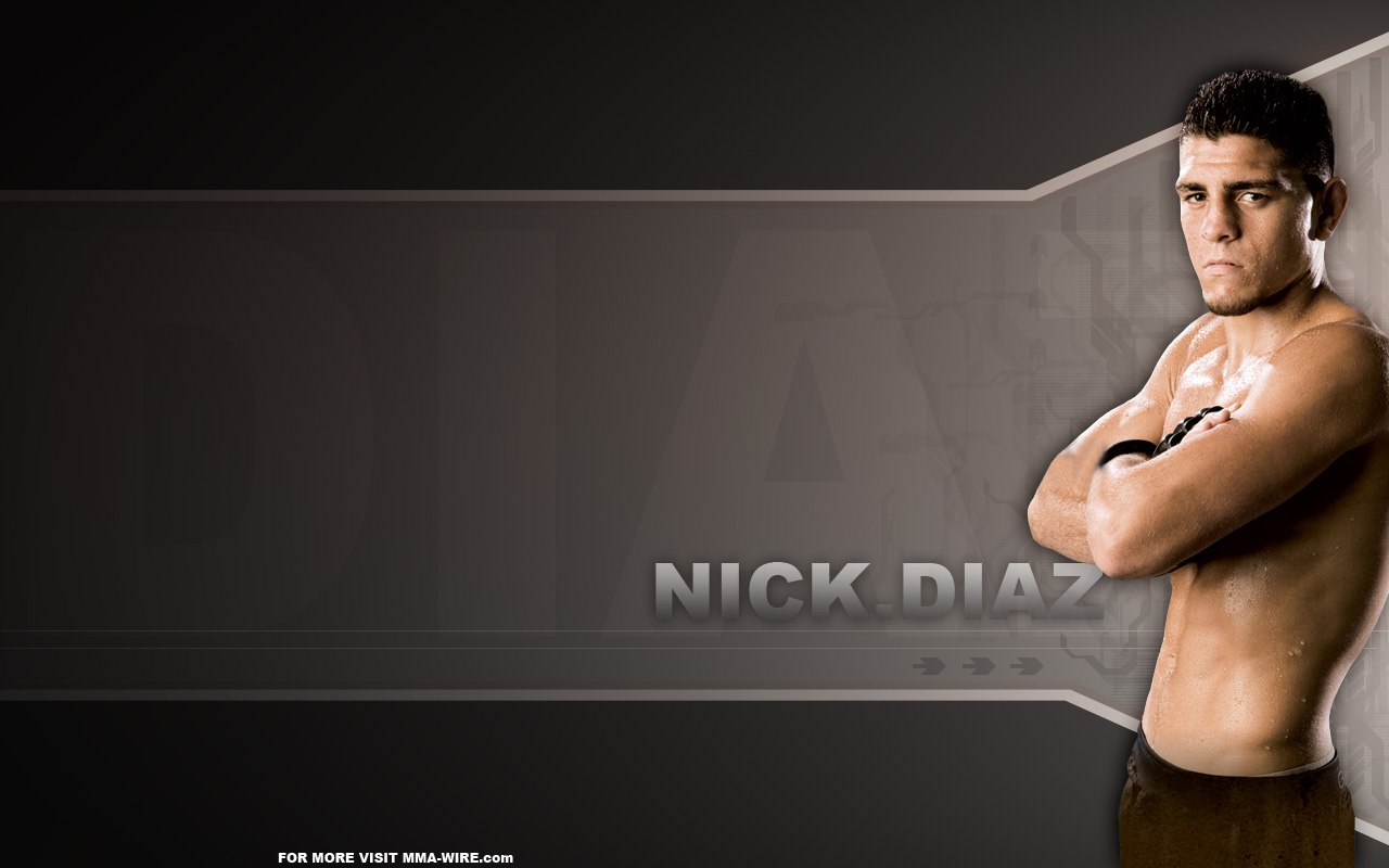 Nick Diaz Desktop Wallpaper - Barechested , HD Wallpaper & Backgrounds