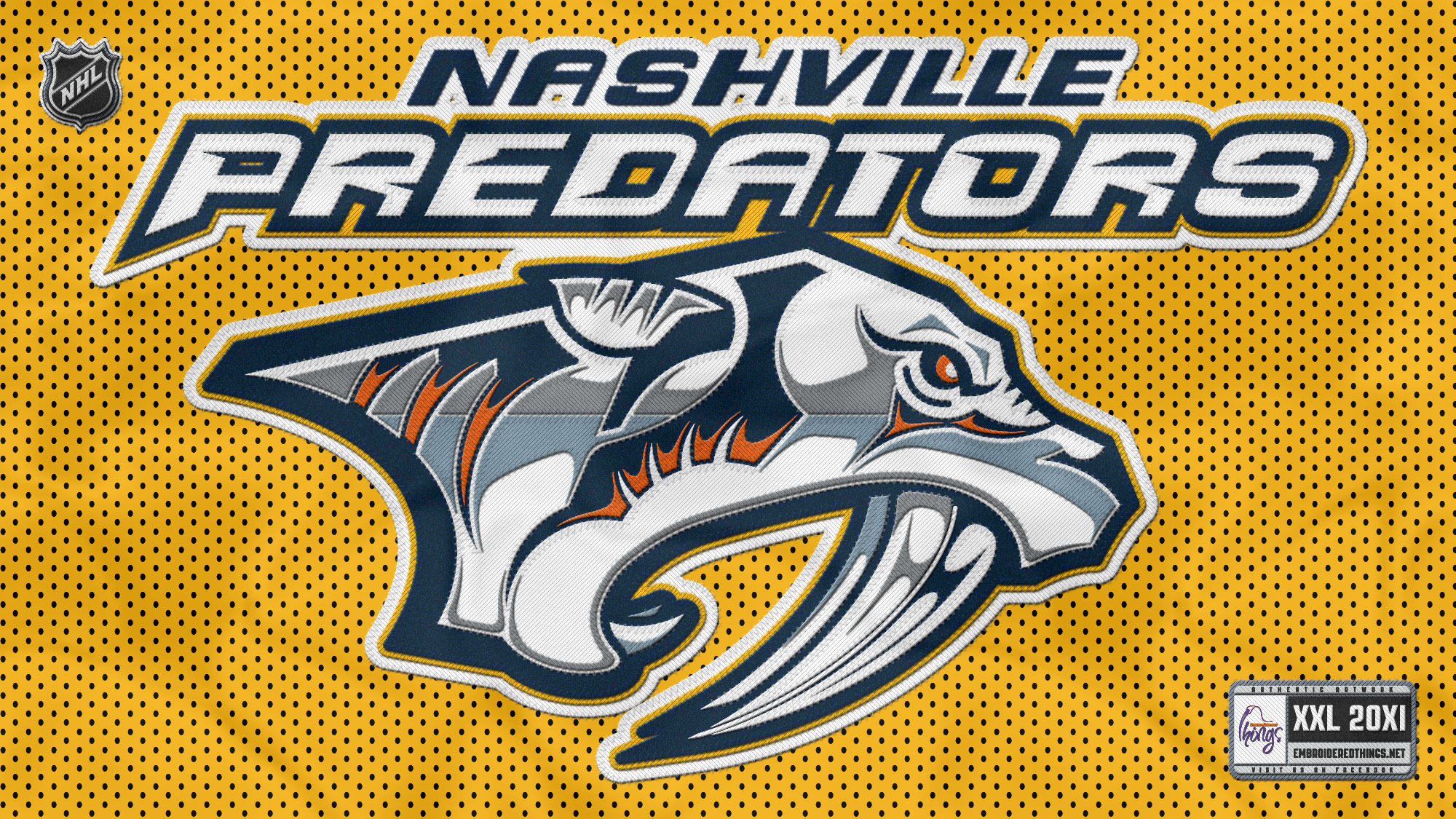 Nashville Predators Logo Yellow Wallpaper, Where You - Nashville Predators , HD Wallpaper & Backgrounds