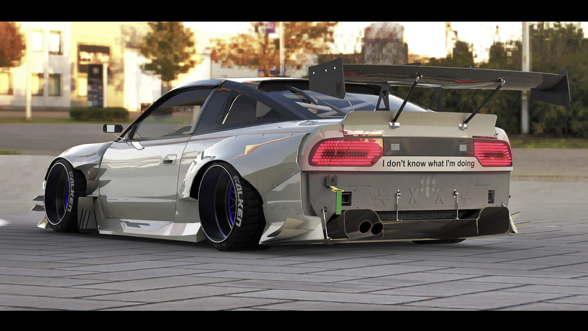 Nissan 180sx Silvia Project - Nissan 180sx , HD Wallpaper & Backgrounds