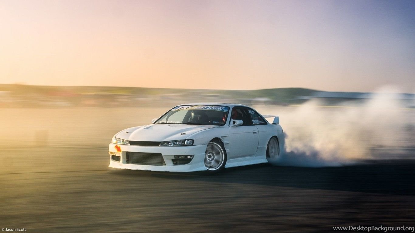 Download Wallpapers Nissan, Silvia, S14, Tuning, Low, - White Silvia S14 , HD Wallpaper & Backgrounds