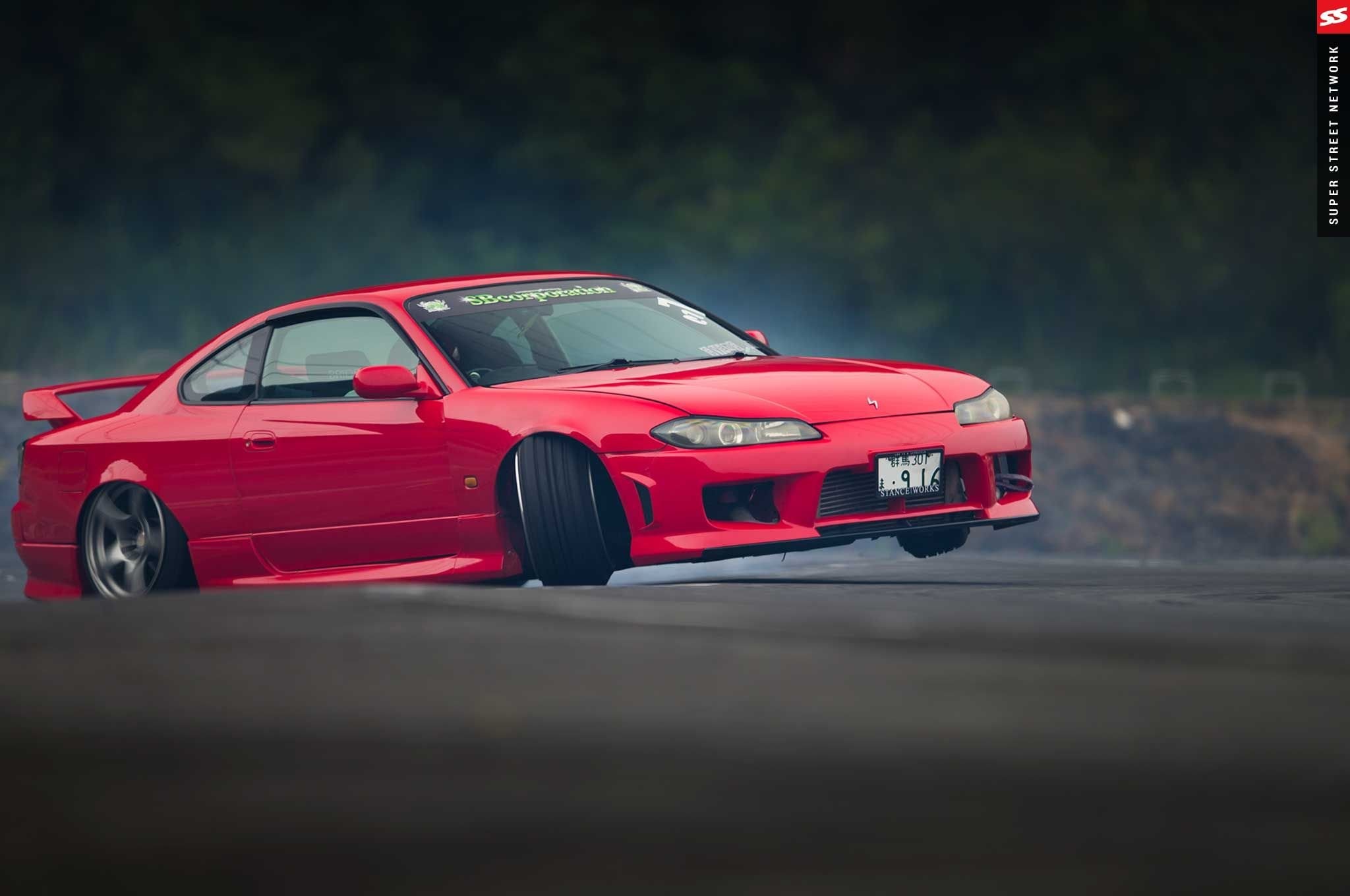 Nissan Silvia S15 Drift Image - Drift Nissan Silvia S15 , HD Wallpaper & Backgrounds