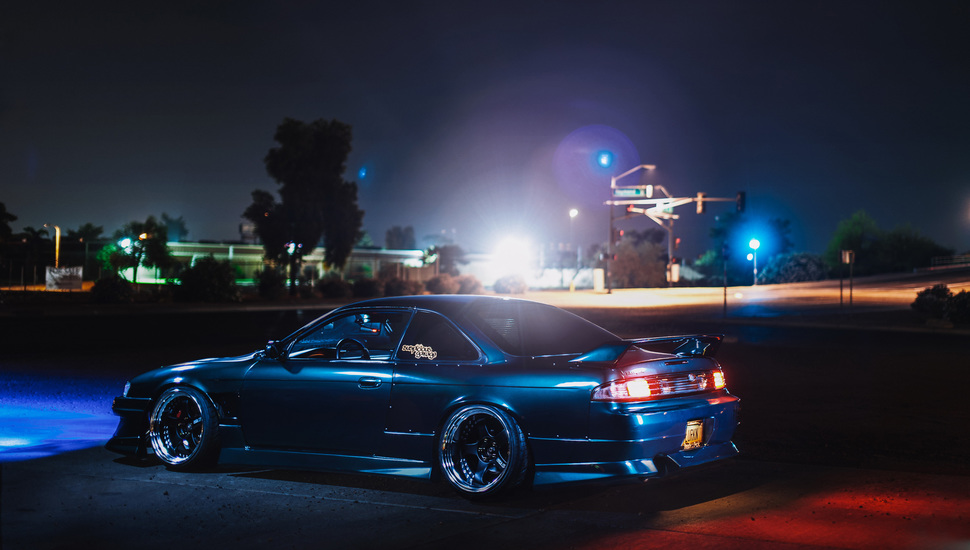 S14, Nissan Silvia, Car, Tuning, Nissan, Auto, Night, - Jdm Cars Wallpaper Night , HD Wallpaper & Backgrounds