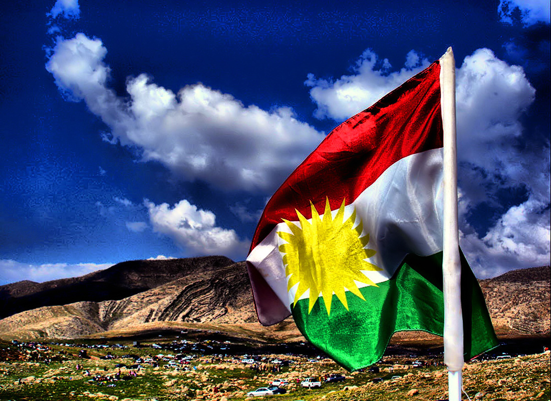 Kurdish Issue - Kurdistan Flag , HD Wallpaper & Backgrounds