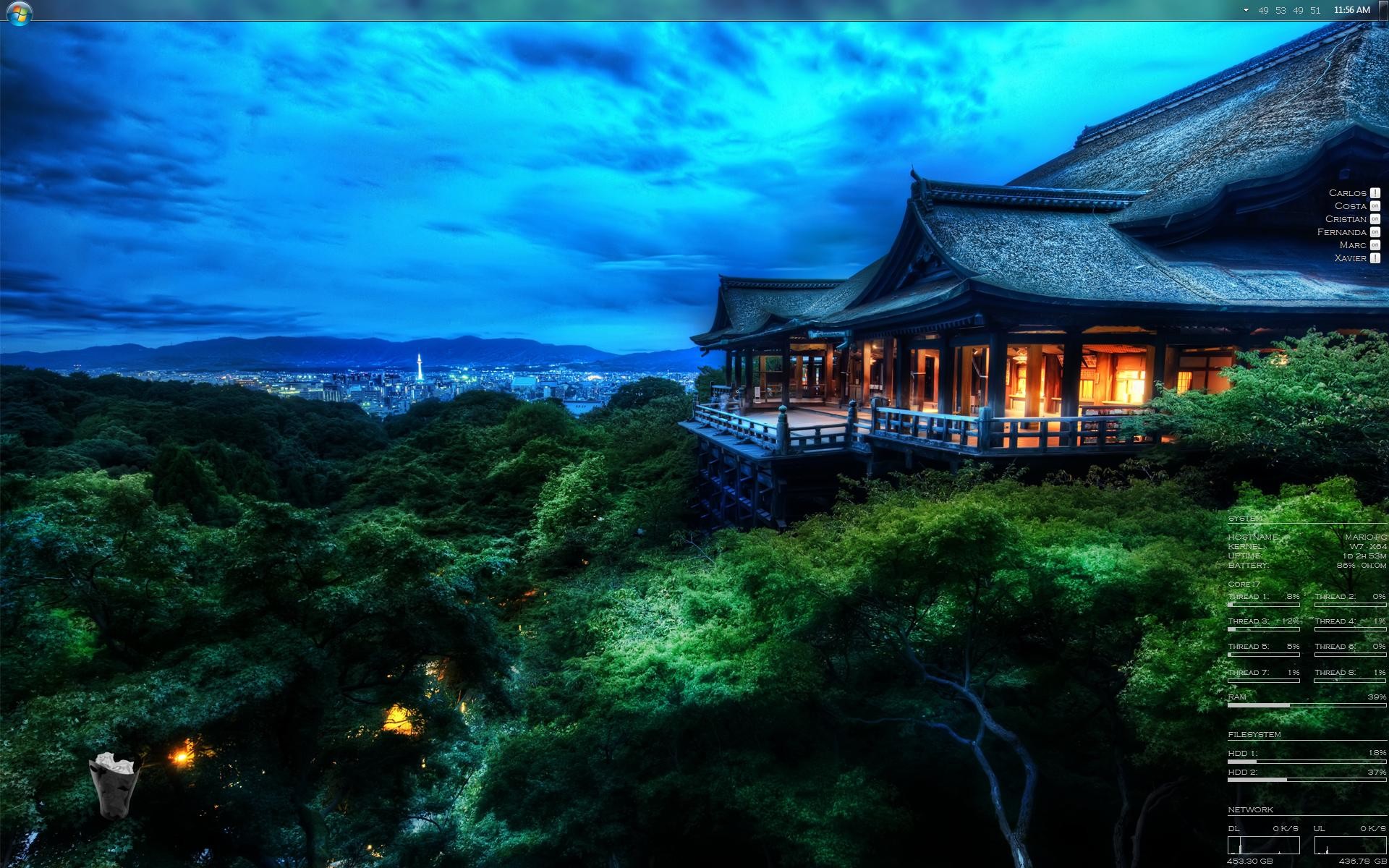 Nature Wallpaper Mind Relaxing Wallpapers Hd With High - Kiyomizu-dera , HD Wallpaper & Backgrounds