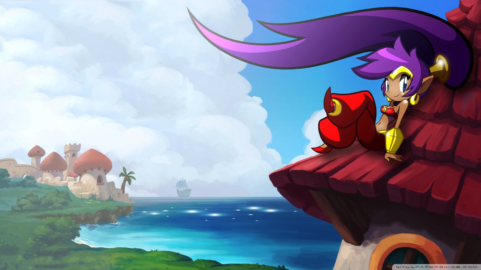 Related Wallpapers - Shantae Backgrounds , HD Wallpaper & Backgrounds