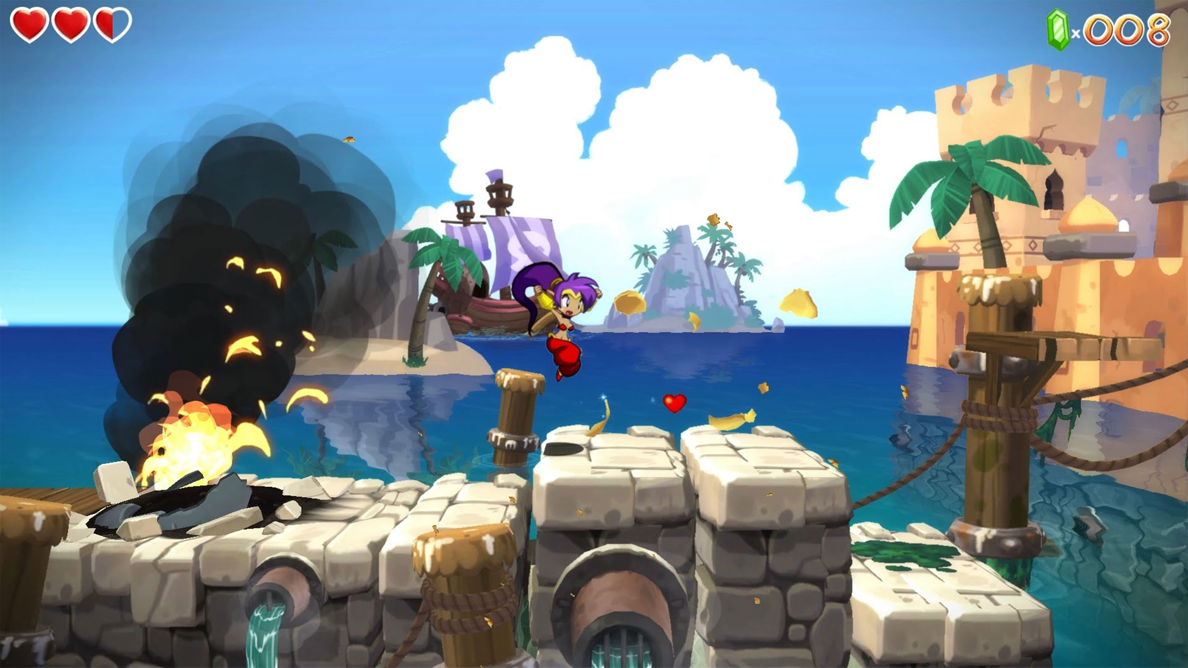 Half-genie Hero 4k Wallpaper - Shantae 1 2 Genie Hero , HD Wallpaper & Backgrounds