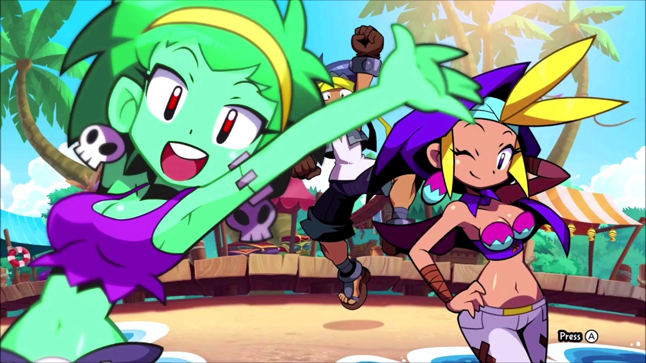 Shantae Half Genie Hero - Shantae Half Genie Hero Bonus , HD Wallpaper & Backgrounds