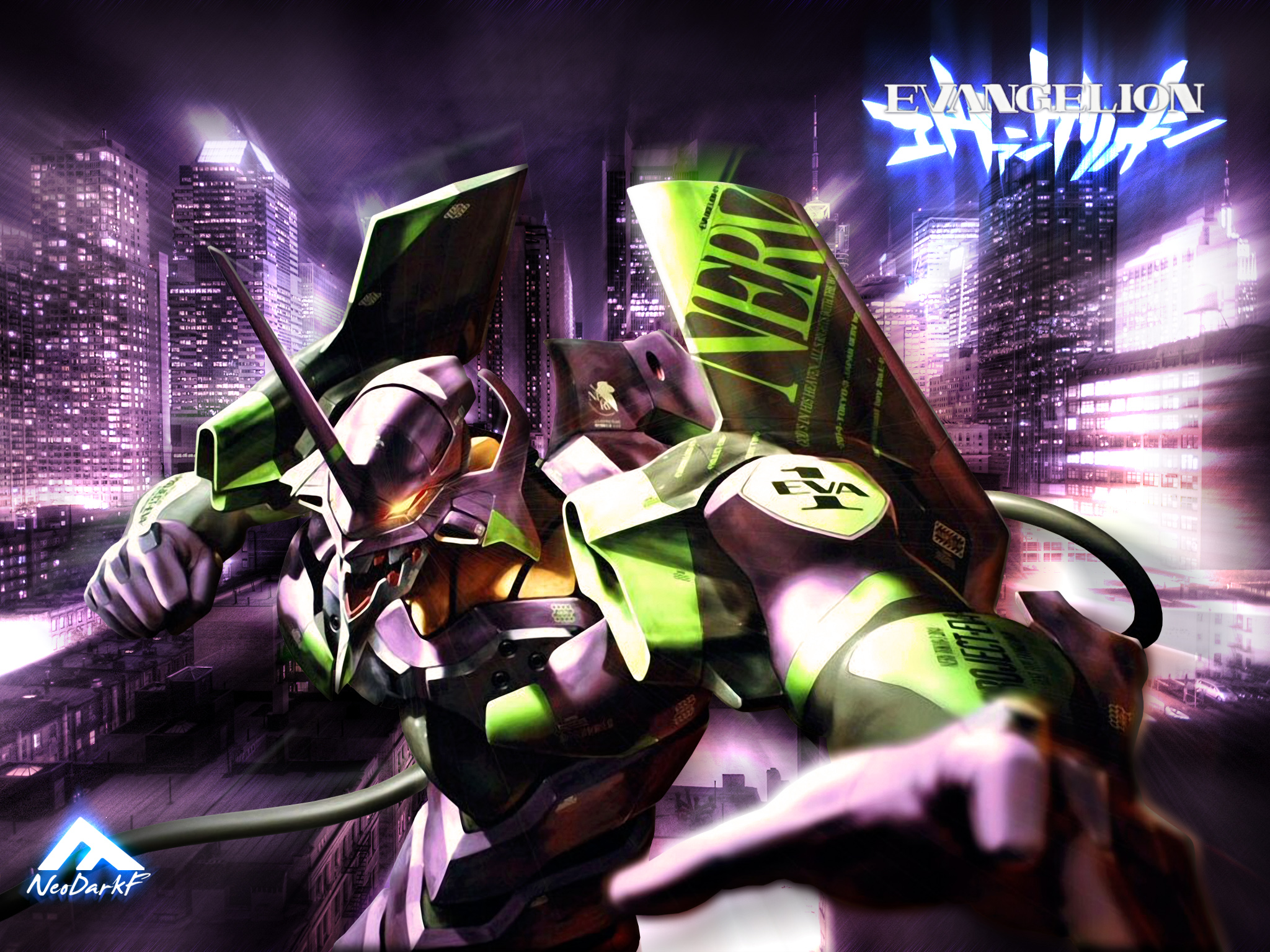 Adeptus Evangelion General - Neon Genesis Evangelion Unit 01 Fan Art , HD Wallpaper & Backgrounds