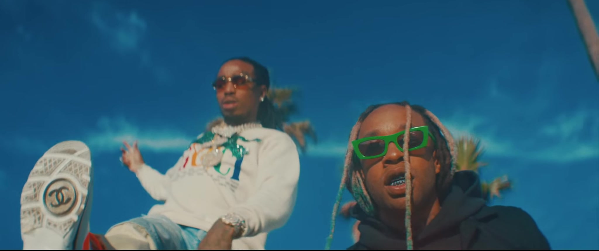 Chanel Sneakers Worn By Quavo In Pineapple By Ty Dolla - Fun , HD Wallpaper & Backgrounds