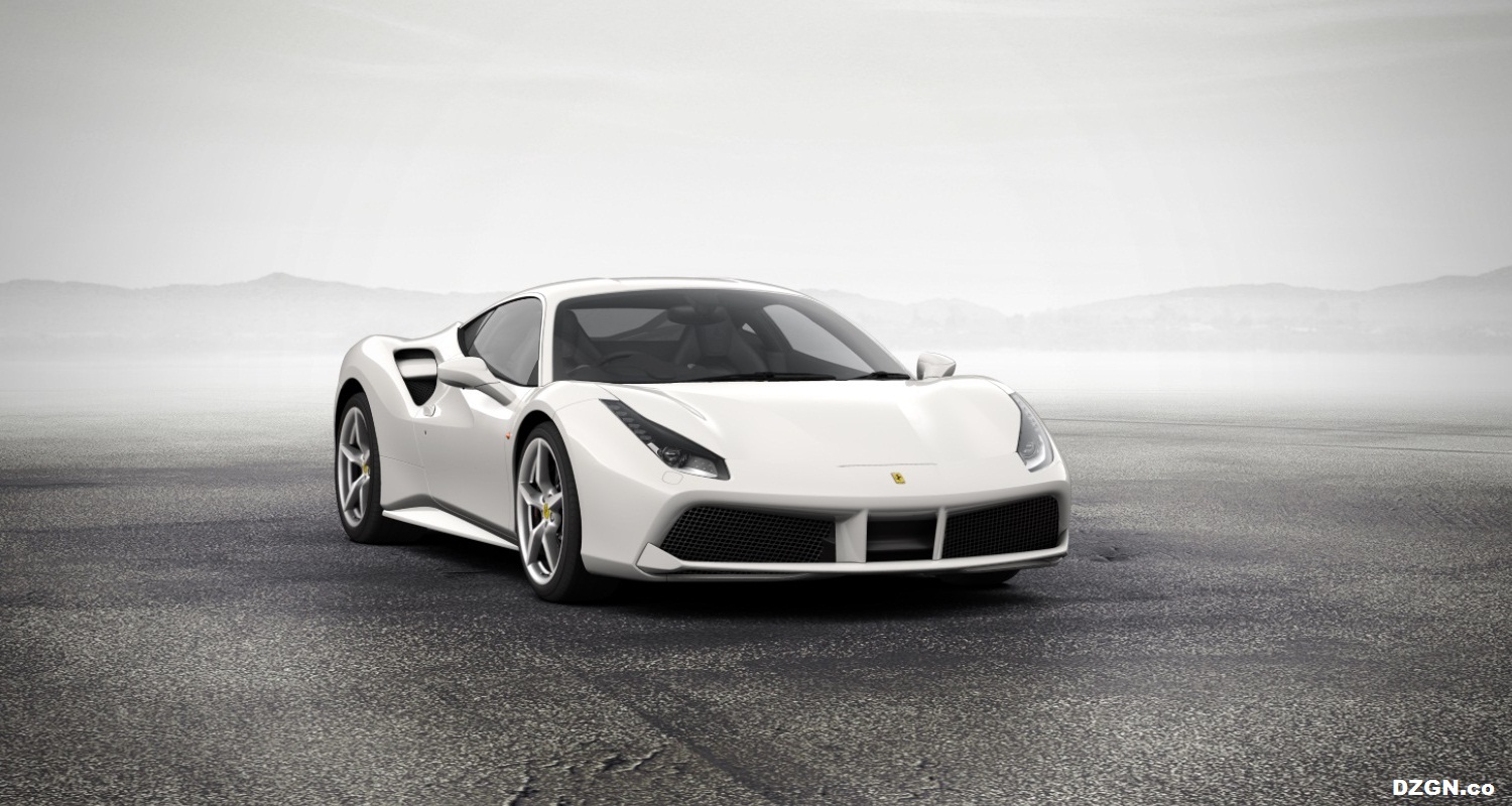 Ferrari 488 Wallpaper White , HD Wallpaper & Backgrounds