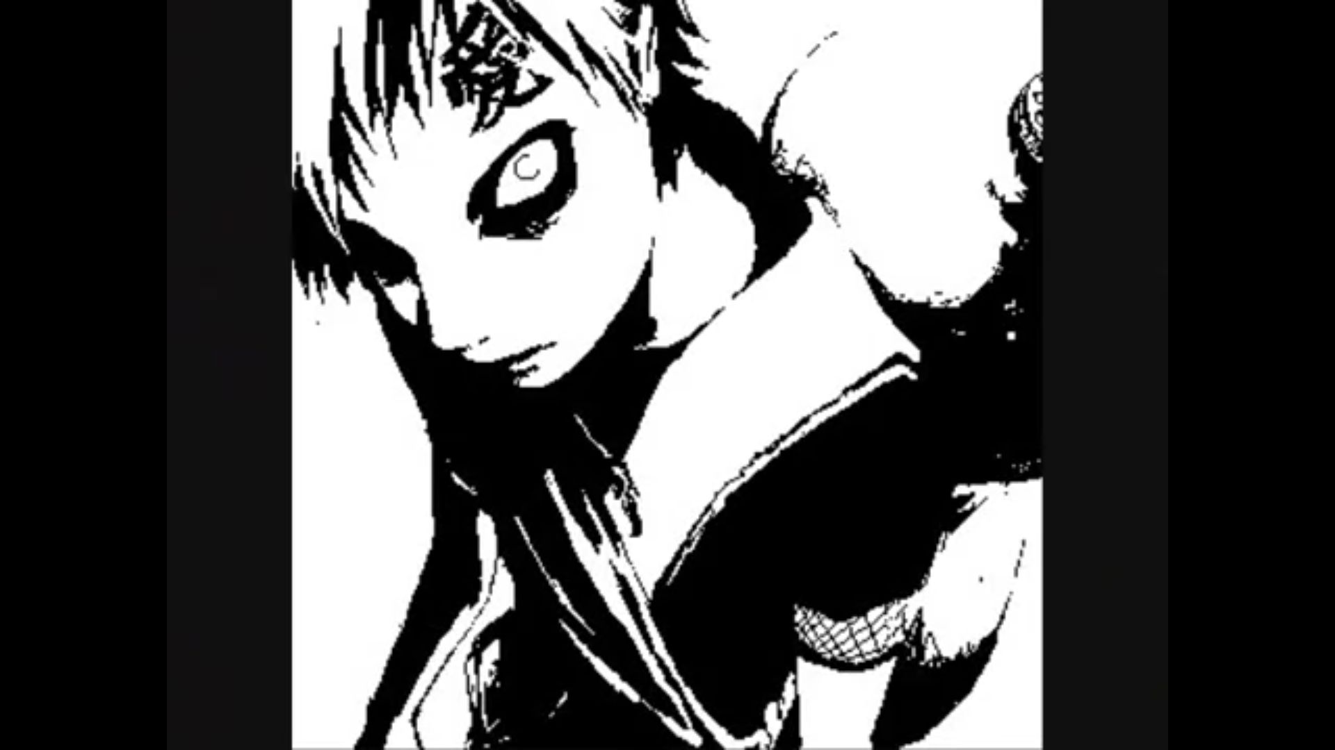#gaara #gaaraxreader #kankuro #naruto #temari #xreader - Naruto Black And White Gaara , HD Wallpaper & Backgrounds