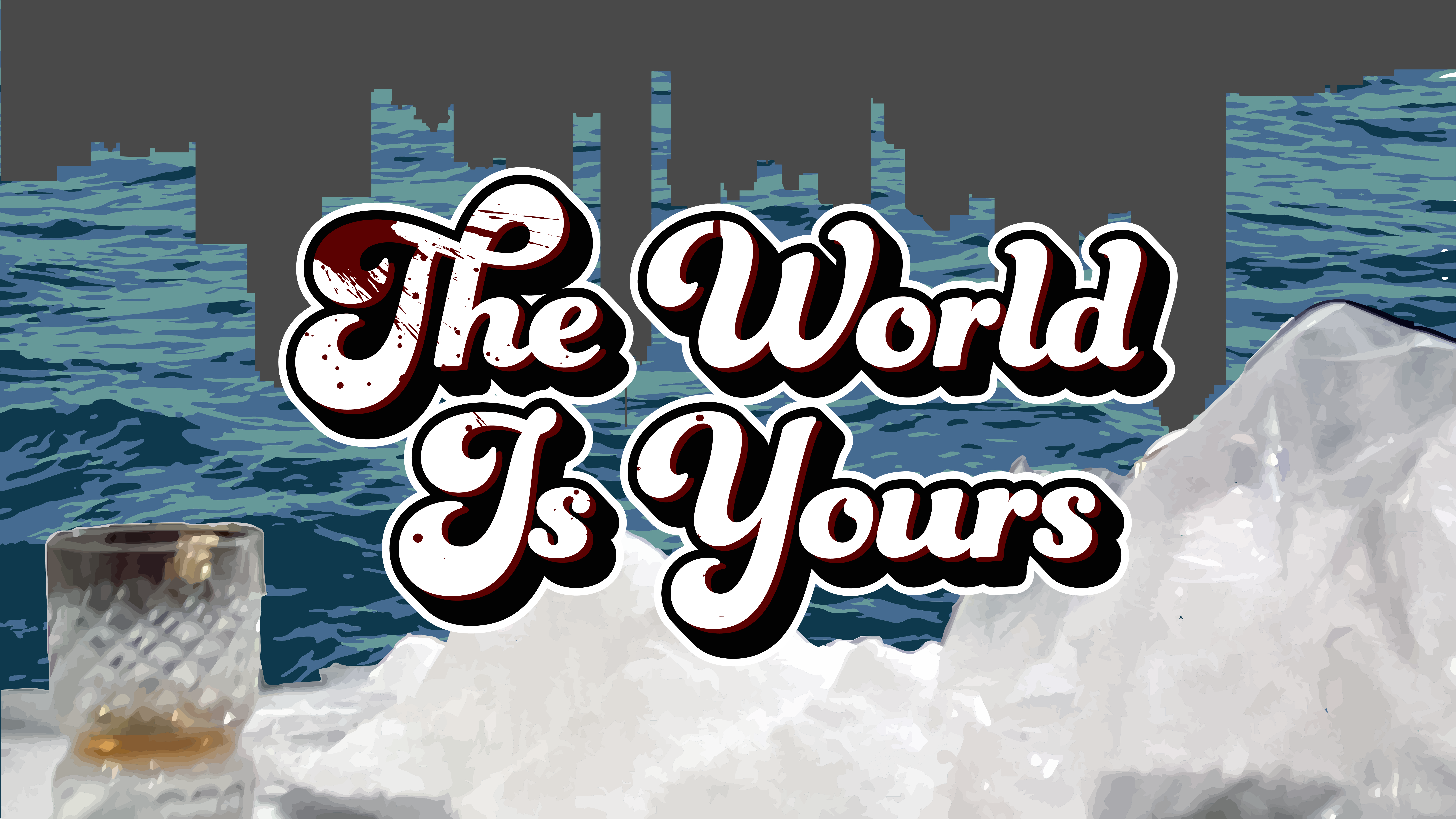 Scarface- 'the World Is Yours' [1920 X 1080] - Word Is Your Scarface , HD Wallpaper & Backgrounds