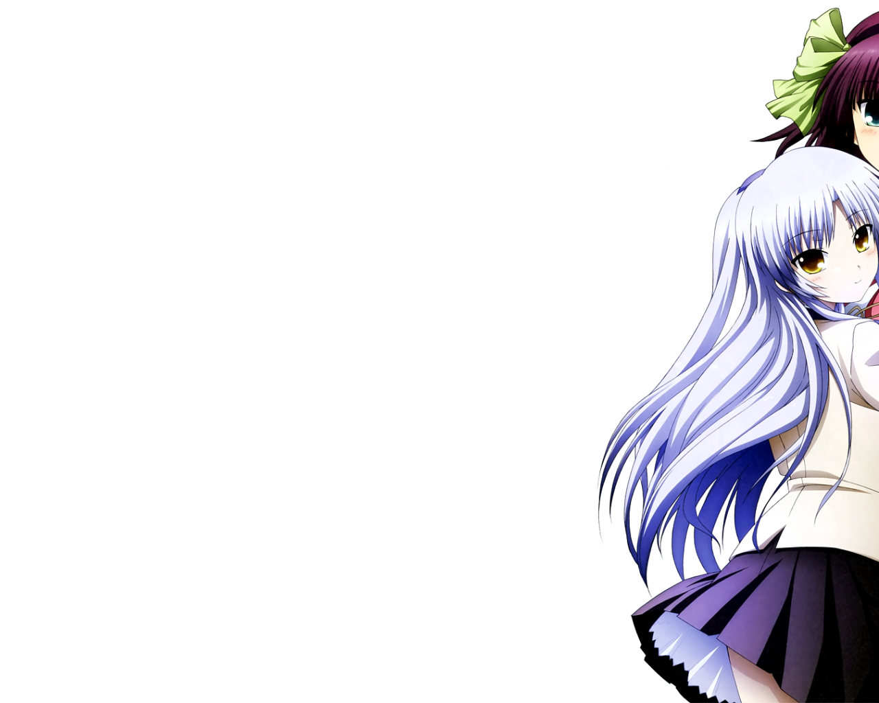 Angel Beats, Tachibana Kanade, Yuri Nakamura - Angel Beats Kanade And Yuri , HD Wallpaper & Backgrounds