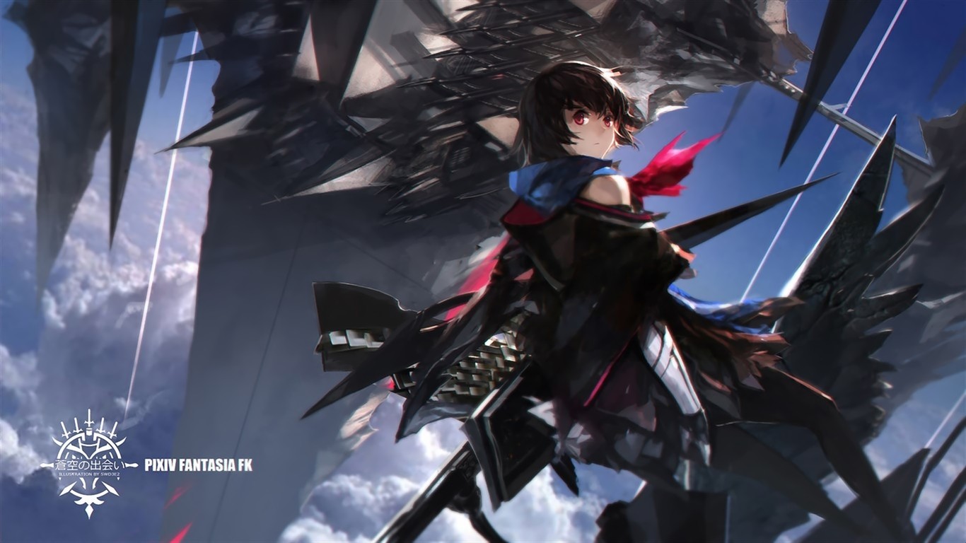 Anime, Anime Girls, Angel Beats , Nakamura Yuri Wallpaper - Fantasia Pixiv , HD Wallpaper & Backgrounds