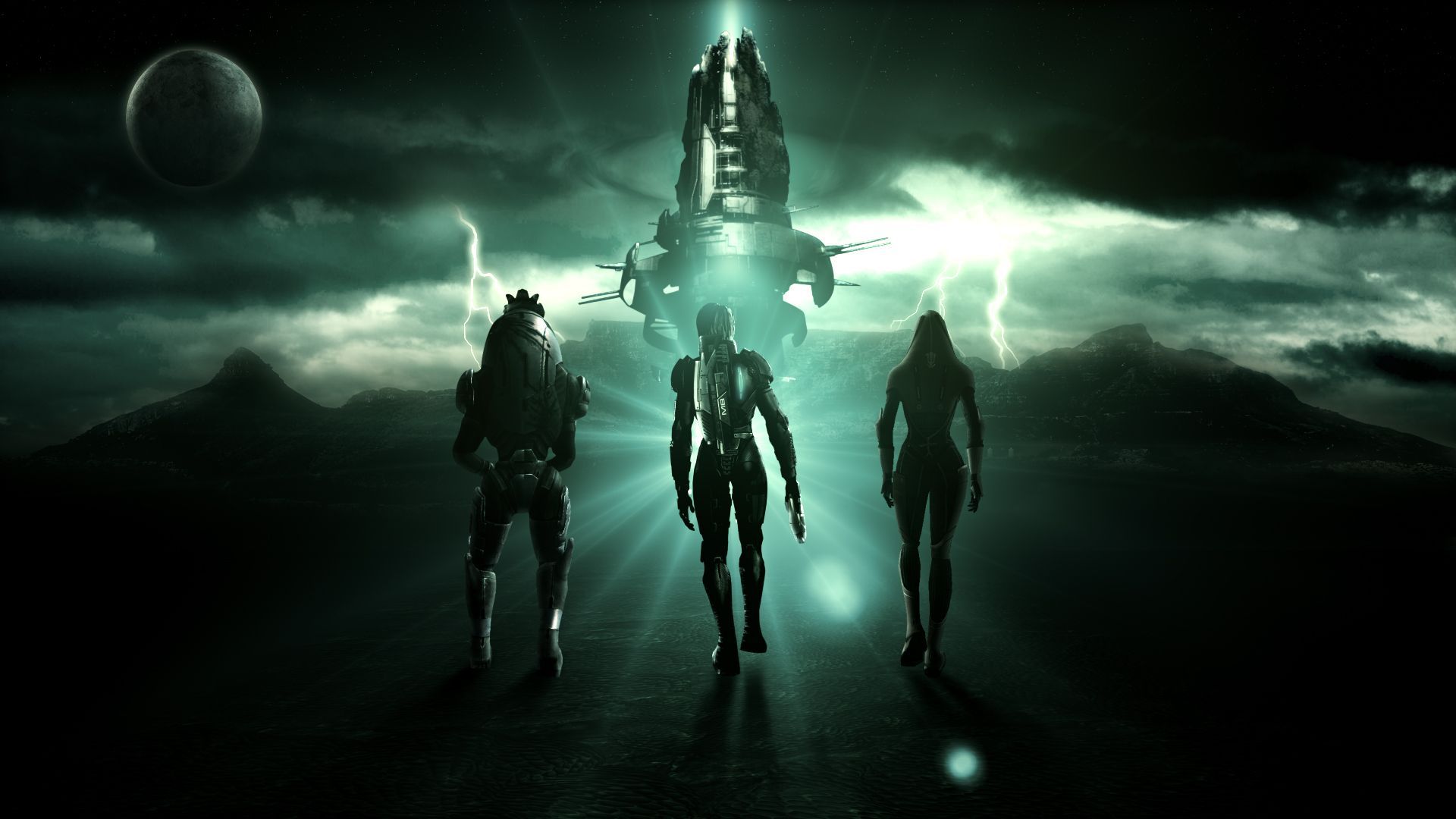 Commander Shepard, Garrus Vakarian And Kasumi Goto - Mass Effect Wallpaper Garrus , HD Wallpaper & Backgrounds
