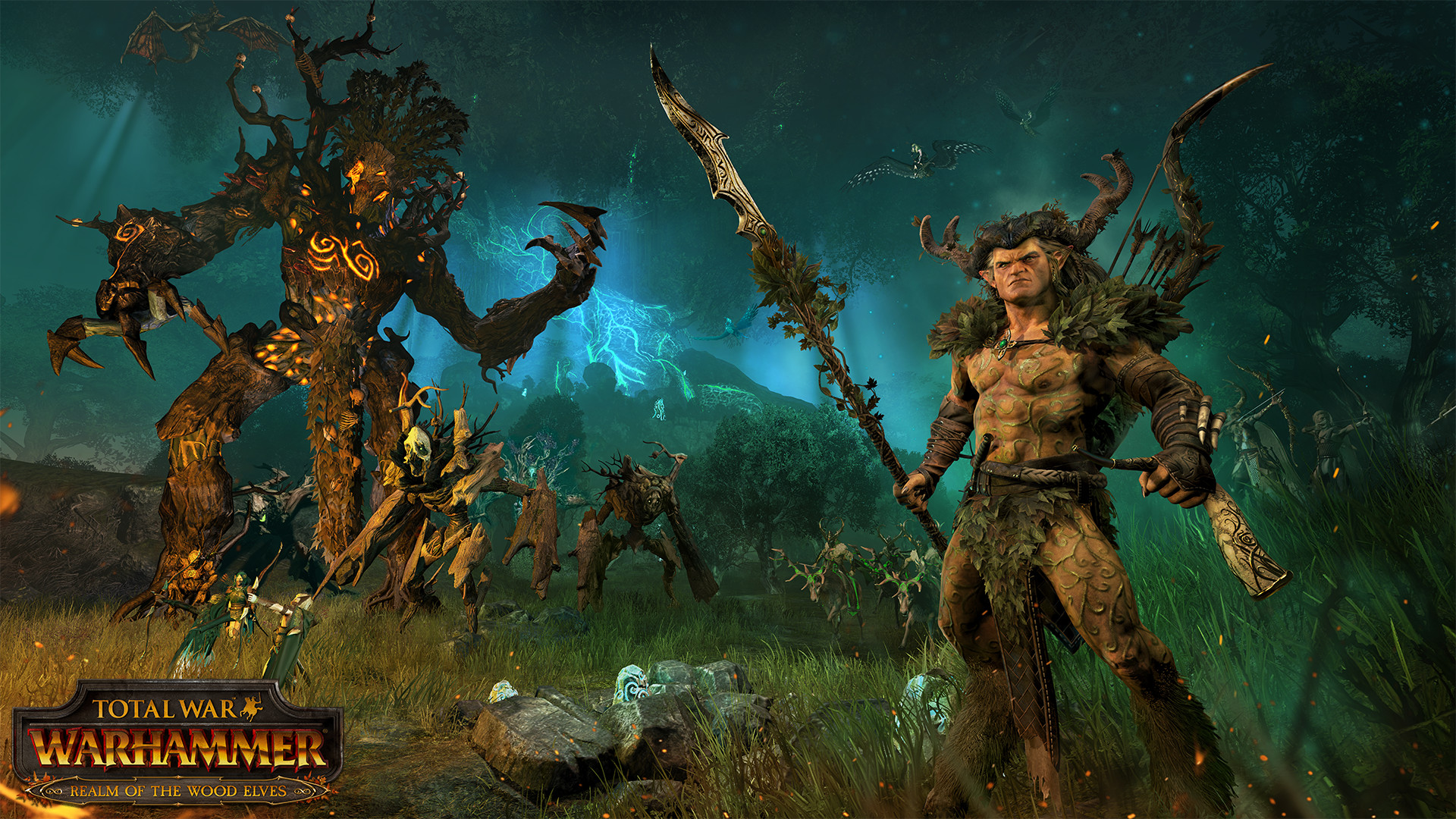 Total War - Total War Warhammer 2 Wood Elves , HD Wallpaper & Backgrounds