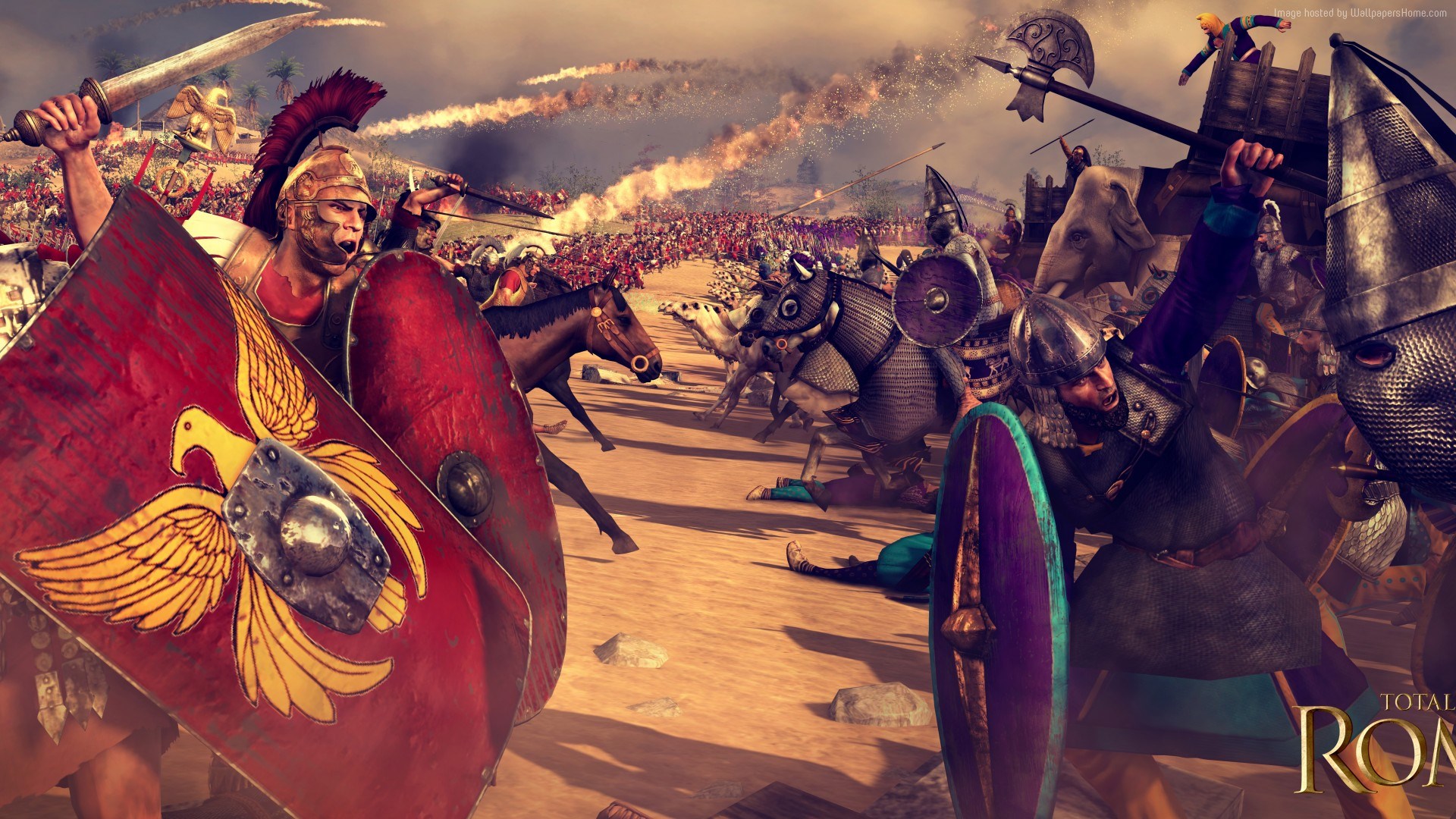 Total War Rome Ii Wallpaper Games - Total War Rome 2 4k , HD Wallpaper & Backgrounds