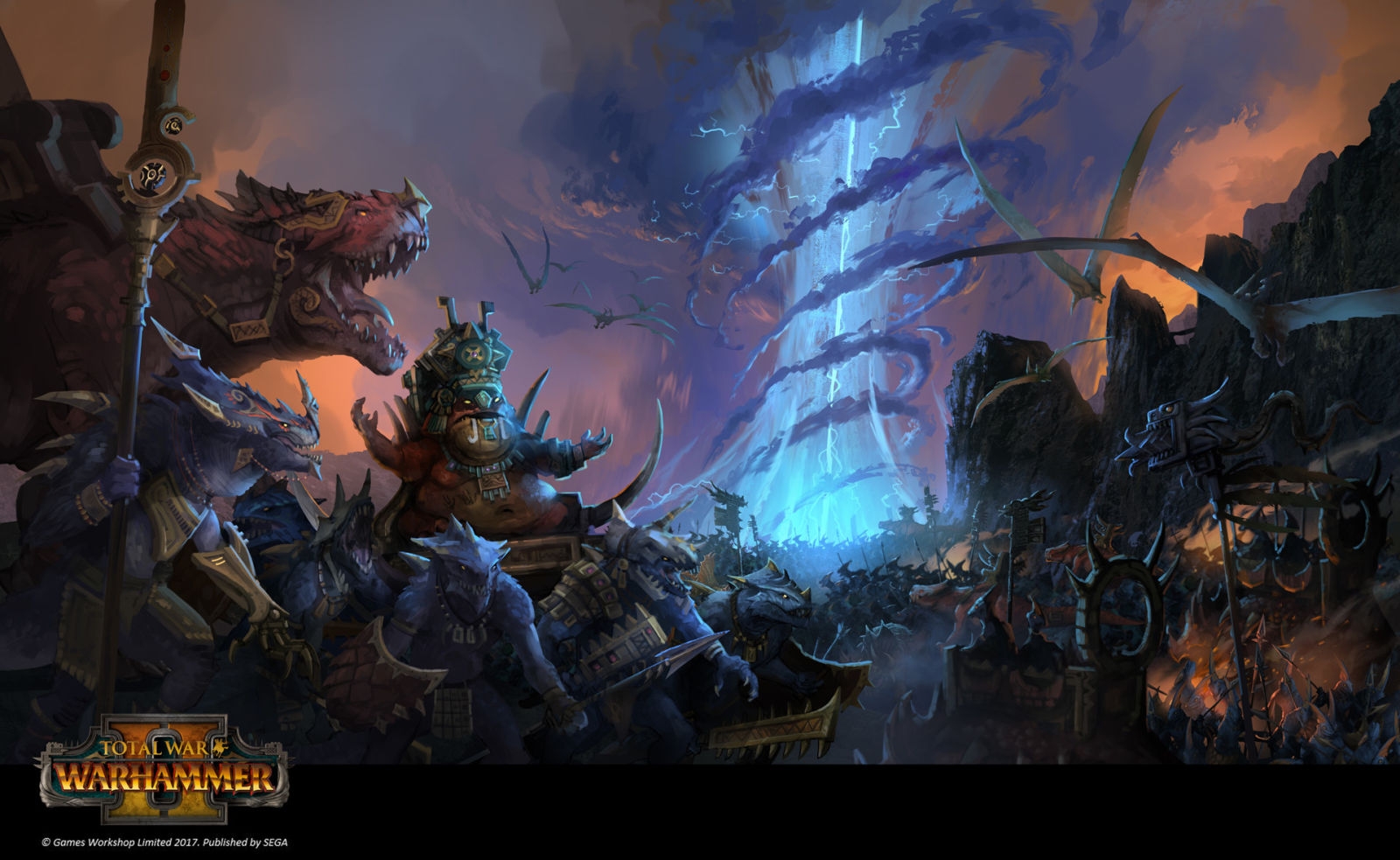 Wallpaper Blink Total War Warhammer Ii Hd Wallpaper - Total War Warhammer Artwork , HD Wallpaper & Backgrounds