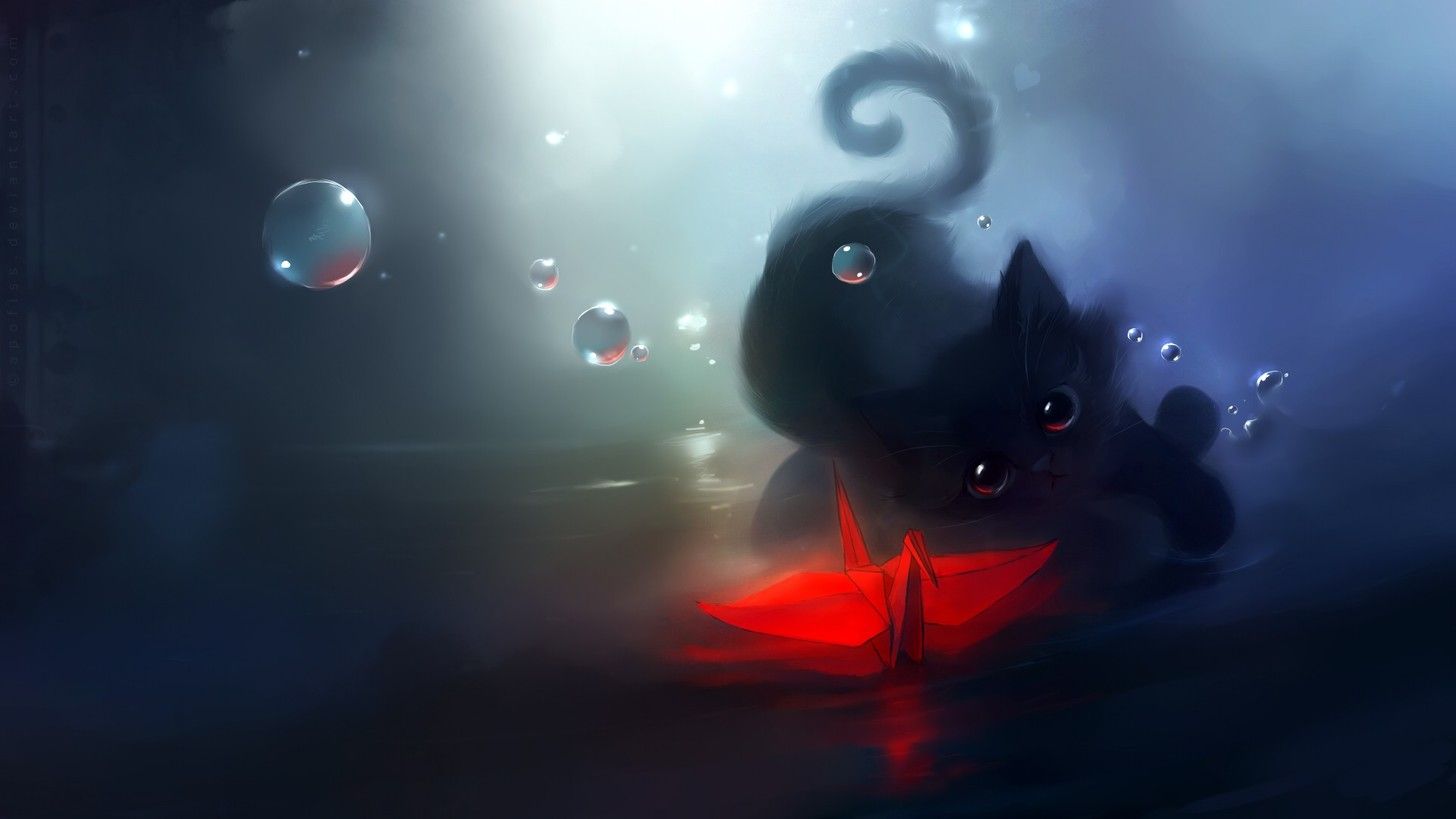 All Credit To Apofiss - Apofiss Cat , HD Wallpaper & Backgrounds