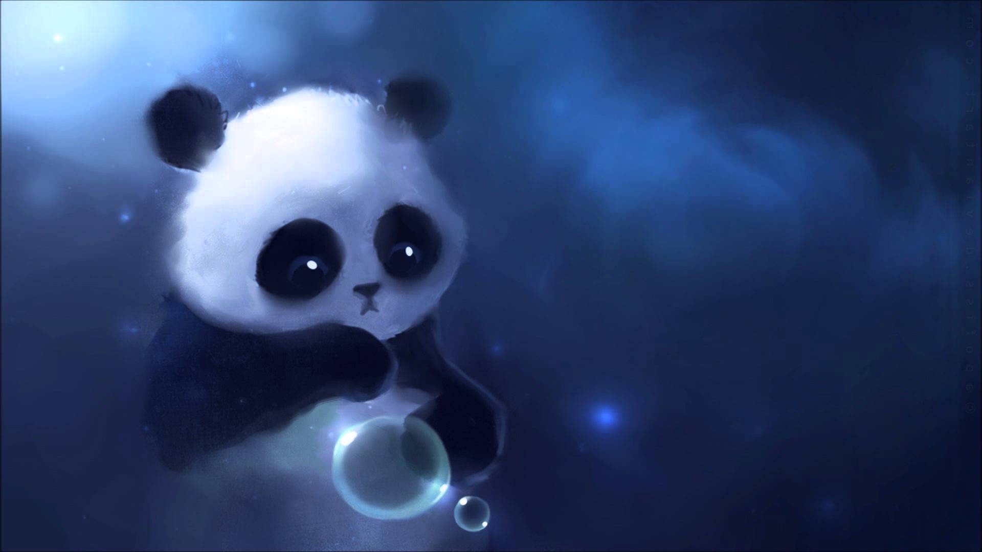 Panda Anime Wallpaper Hd , HD Wallpaper & Backgrounds