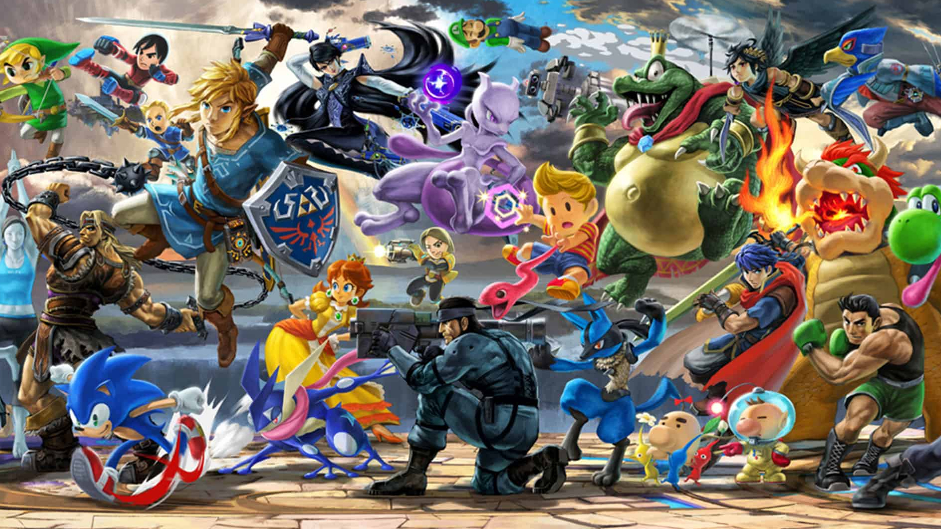 Art Super Smash Bros Ultimate , HD Wallpaper & Backgrounds