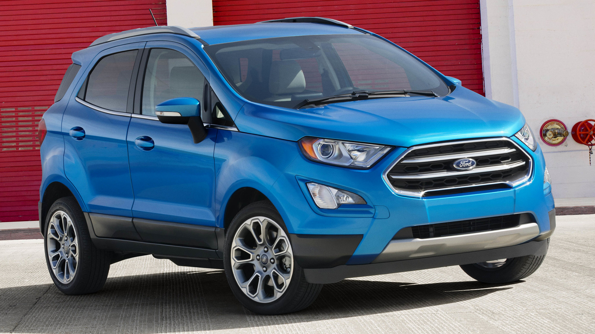 2018 Ford Ecosport Titanium Hd Wallpaper - Ford Ecosport New Model , HD Wallpaper & Backgrounds