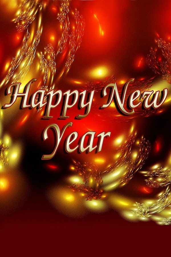 Beautiful Happy New Year Card , HD Wallpaper & Backgrounds