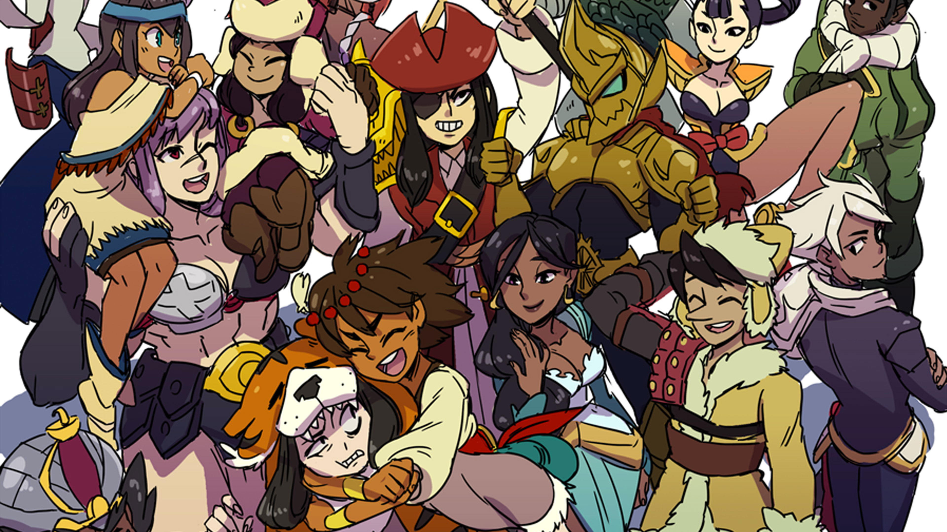 Skullgirls Hd Wallpaper - Indivisible Game , HD Wallpaper & Backgrounds