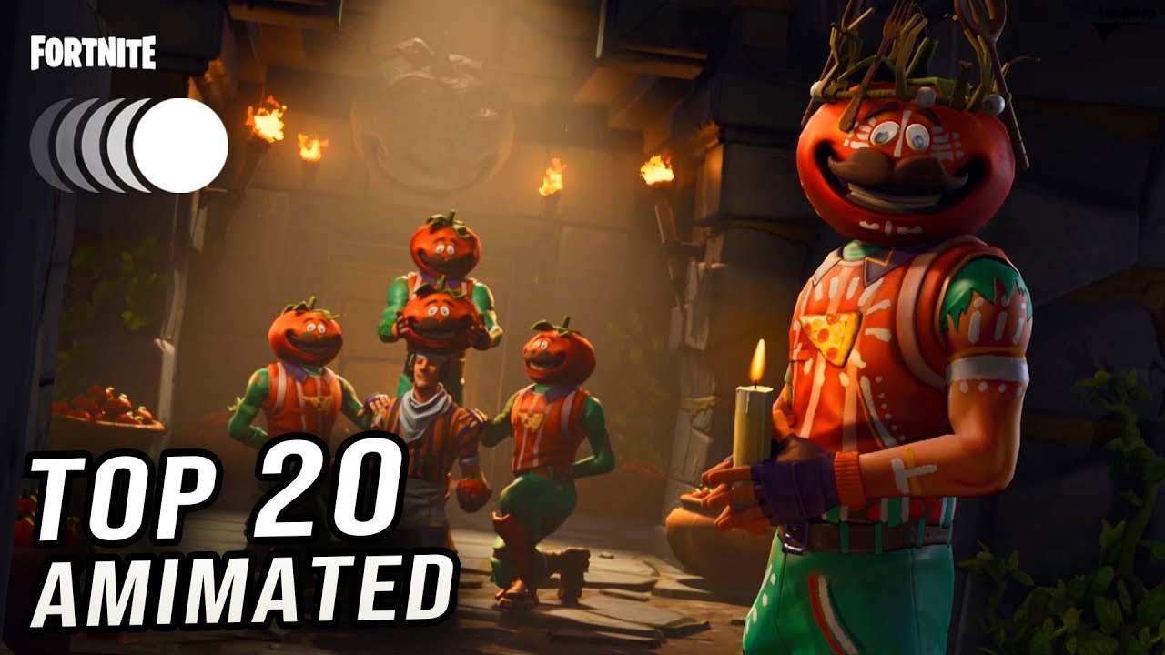 Top 20 Fortnite Animated Wallpapers - Fortnite Tomato Loading Screen , HD Wallpaper & Backgrounds