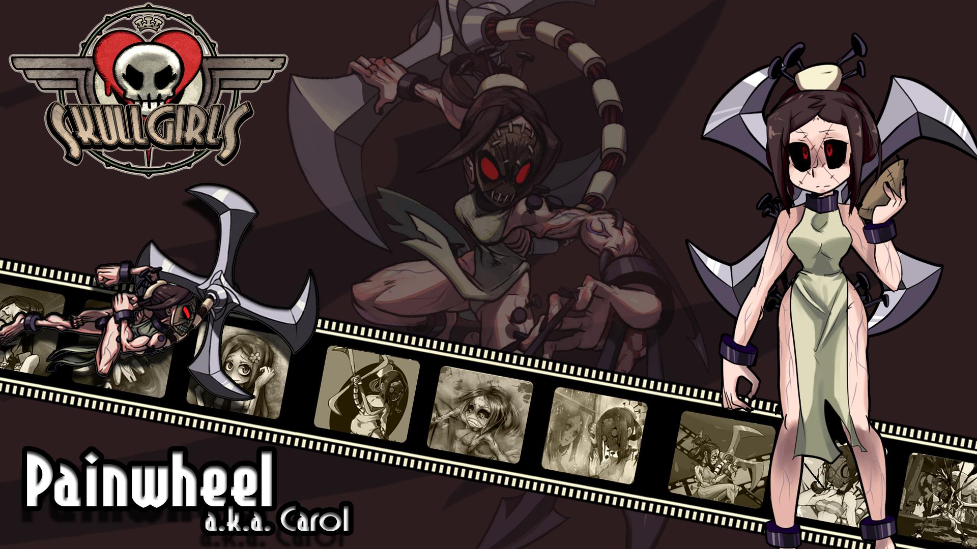 Skullgirls Wallpaper - Skullgirls Wallpaper Painwheel , HD Wallpaper & Backgrounds