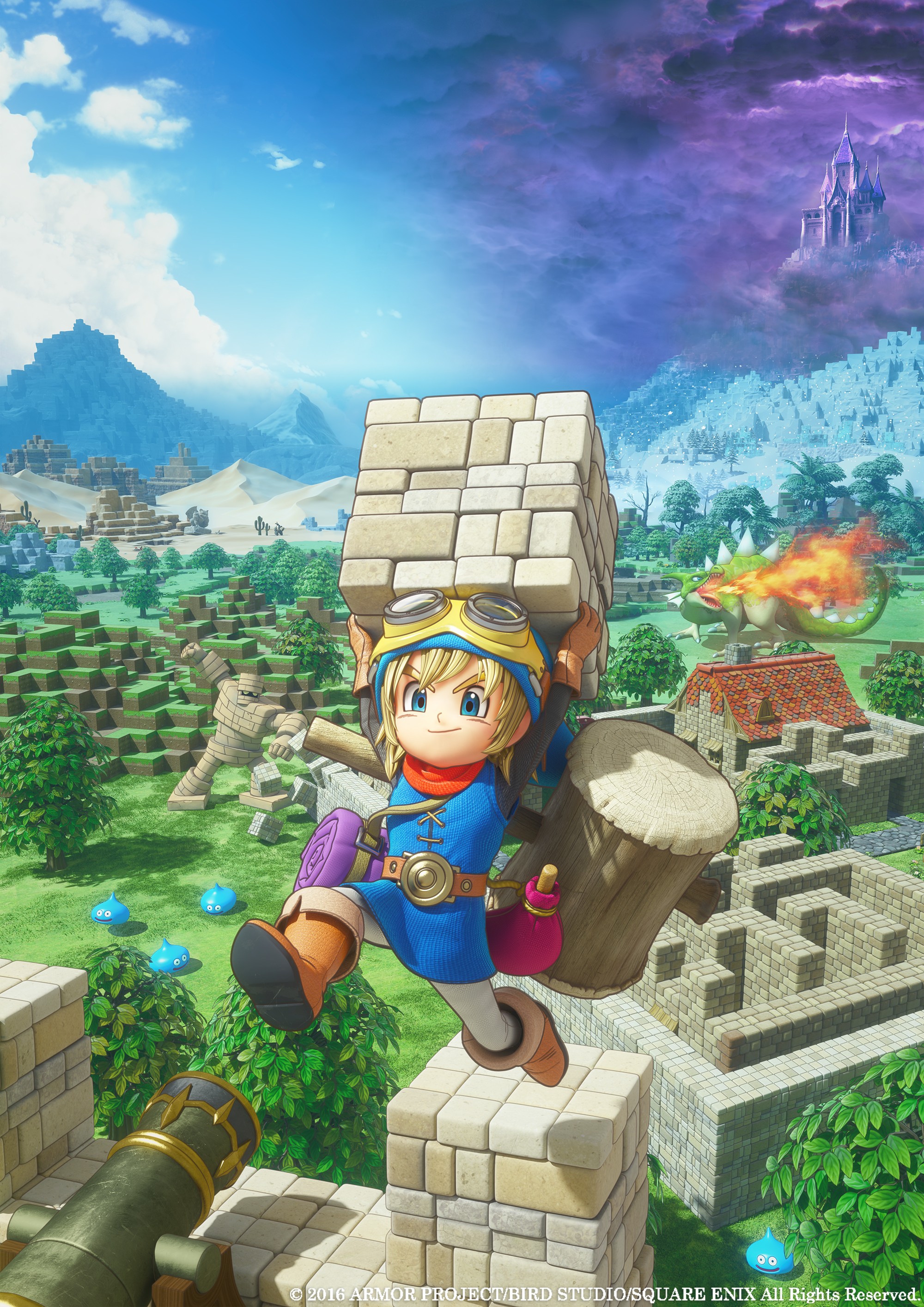 Dragon Quest Builders Out Now, Launch Trailer - Dragon Quest Builders Switch , HD Wallpaper & Backgrounds