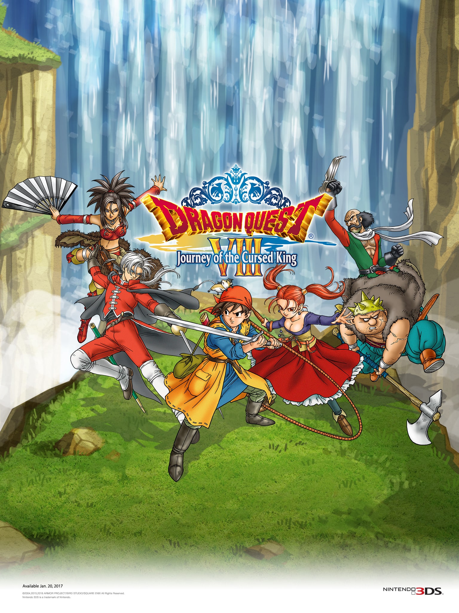 Dragon Quest Vii Wallpaper - Dragon Quest 8 , HD Wallpaper & Backgrounds
