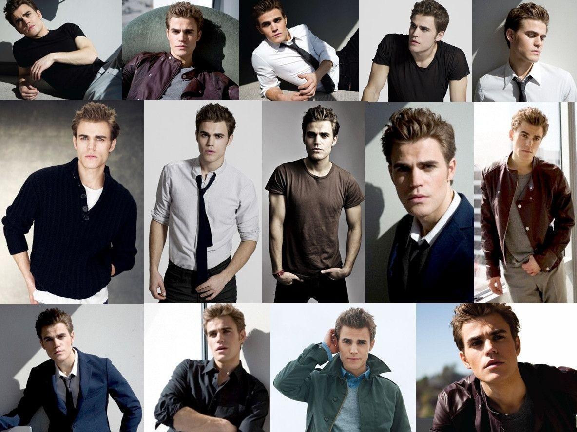Paul Wesley Wallpaper - Stephen From Vampire Diaries Collage , HD Wallpaper & Backgrounds