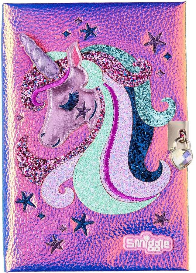 Smiggle Unicorn A5 Lockable Notebook - Smiggle Notebook , HD Wallpaper & Backgrounds