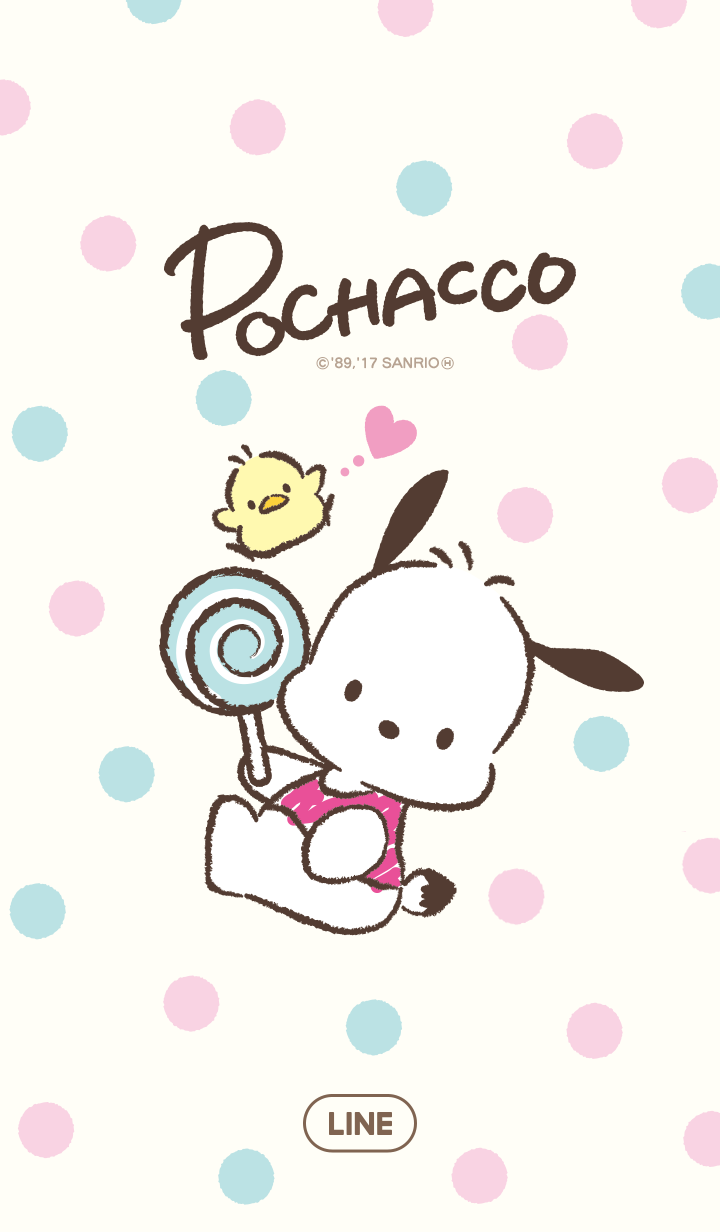 Is This Your First Heart - Sanrio Pochacco , HD Wallpaper & Backgrounds