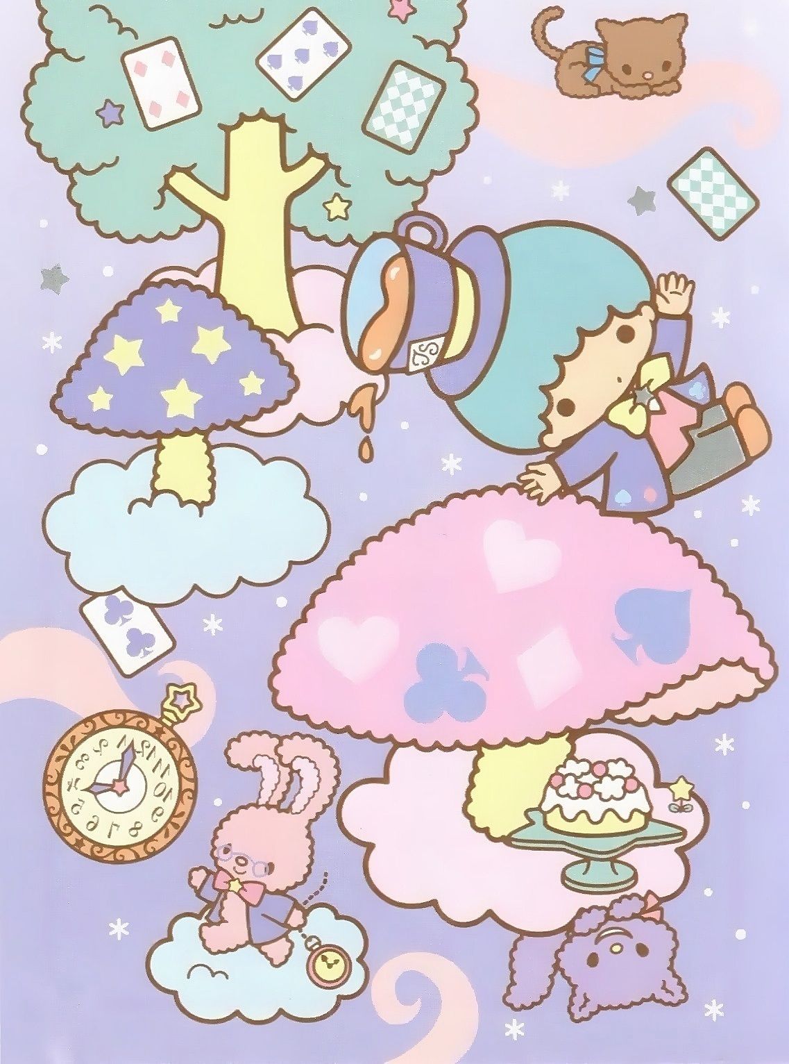 Little Twin Stars Sanrio Characters, Cute Characters, - Sanrio , HD Wallpaper & Backgrounds