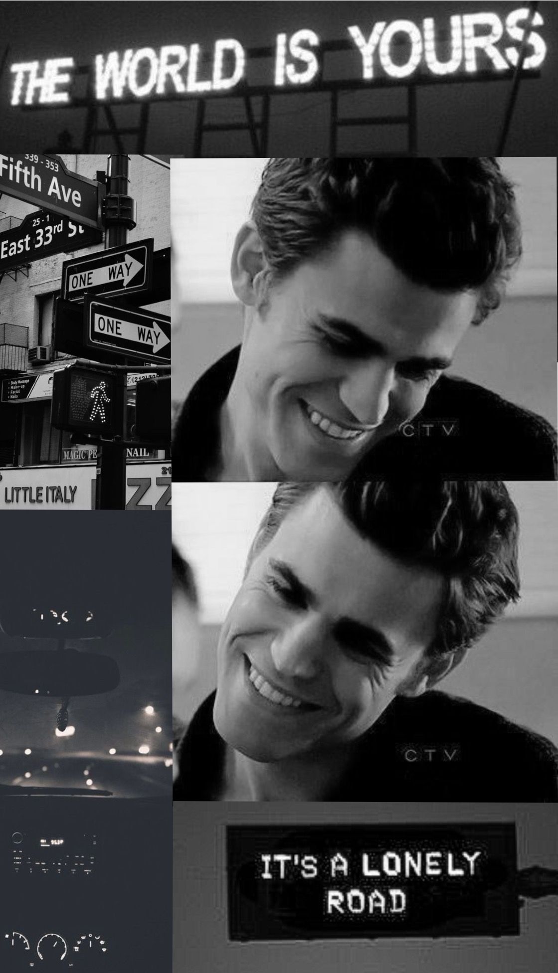 Paul Wesley É Muito Meu Nenê Wallpaper Tumblr Lockscreen, - Vampire Diaries Stefan Smiling , HD Wallpaper & Backgrounds