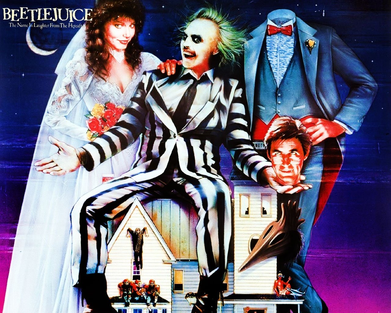 Beetlejuice Movie , HD Wallpaper & Backgrounds