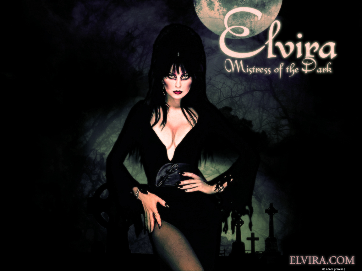 Elvira - Elvira Mistress Of The Dark , HD Wallpaper & Backgrounds