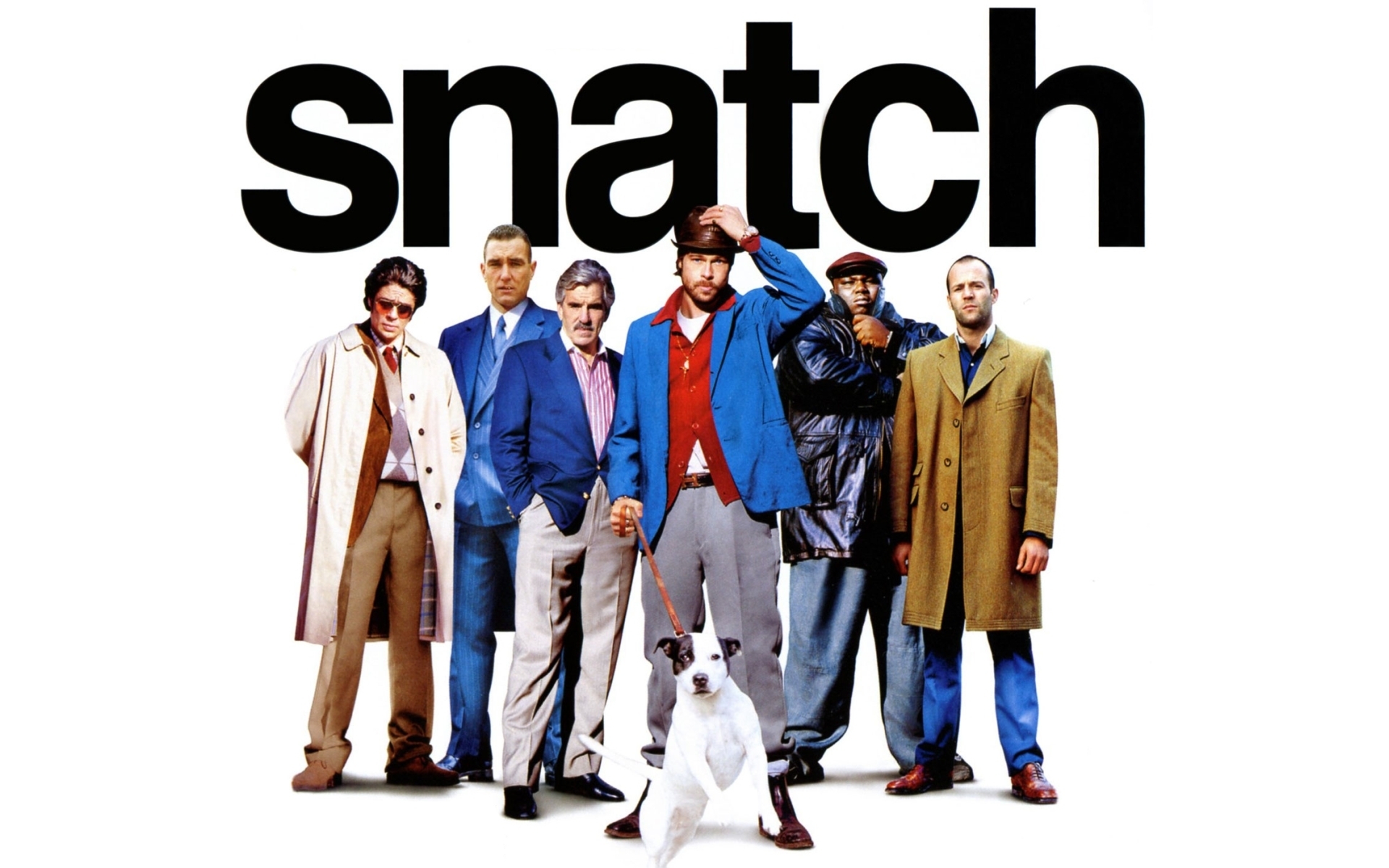Snatch Widescreen Wallpaper - Jason Statham Brad Pitt Film , HD Wallpaper & Backgrounds