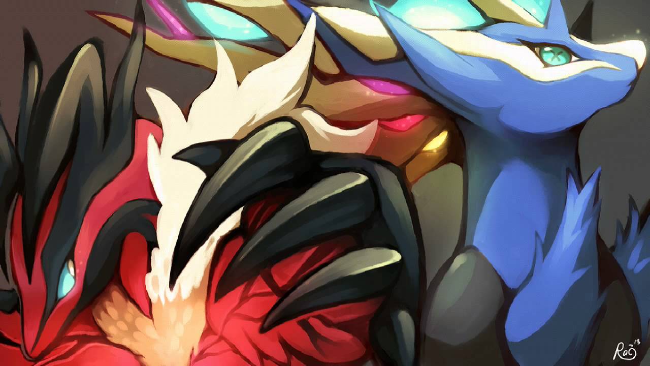 X Znd Y - Pokemon Yveltal And Xerneas , HD Wallpaper & Backgrounds