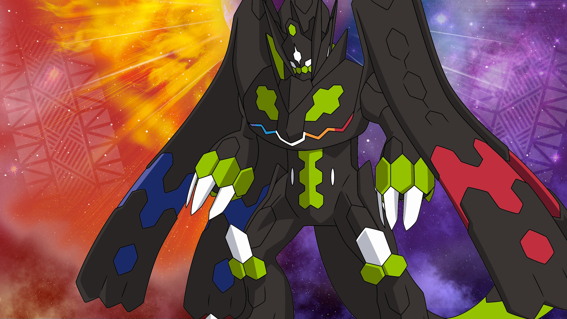 Pokemon Ultra Sun & Moon - Pokemon Ultra Sun Zygarde , HD Wallpaper & Backgrounds